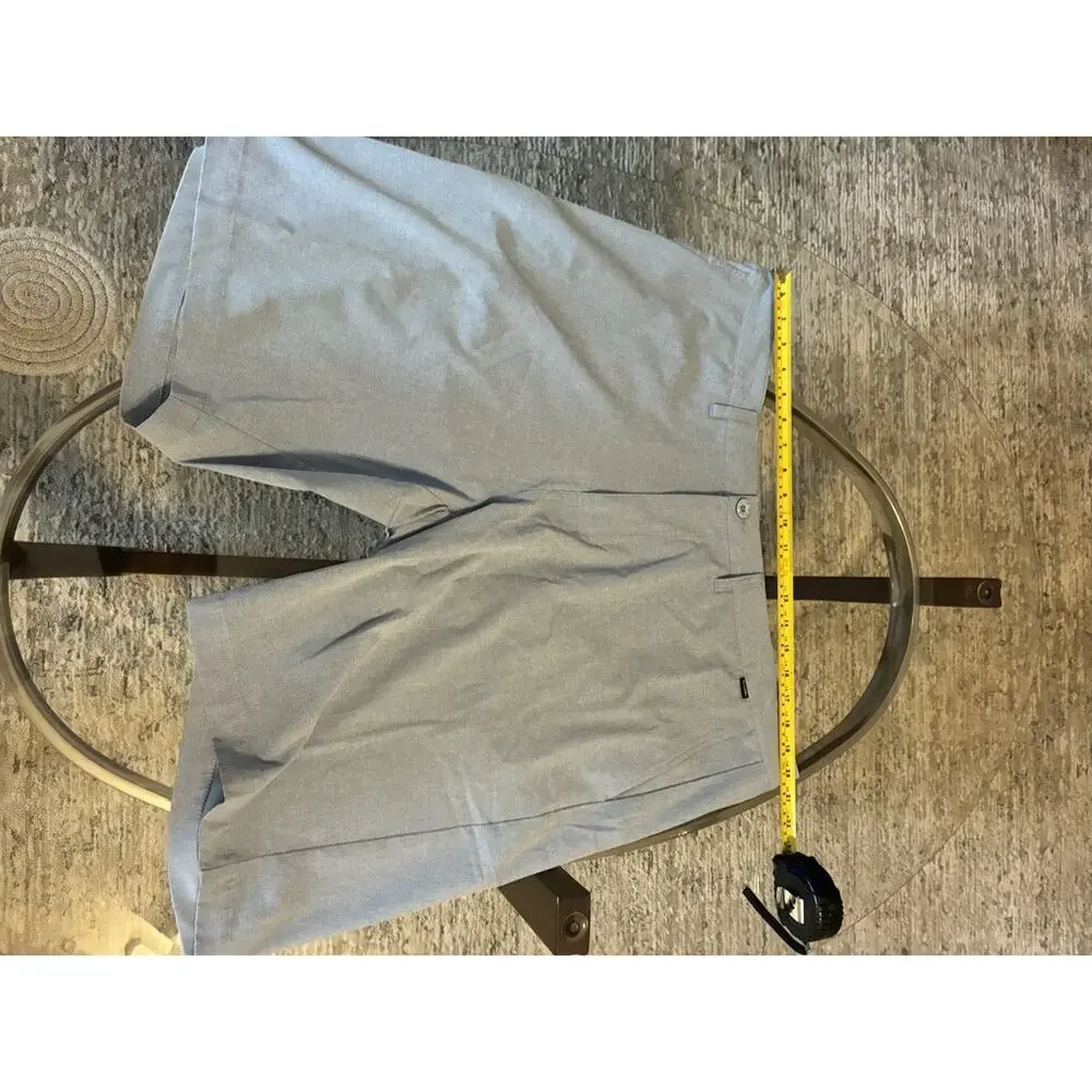 Mens Golf Performance Shorts Sz Travis Mathews Light Blue Size 40